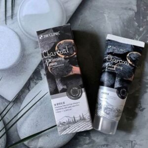 3W Clinic Charcoal Cleansing Foam