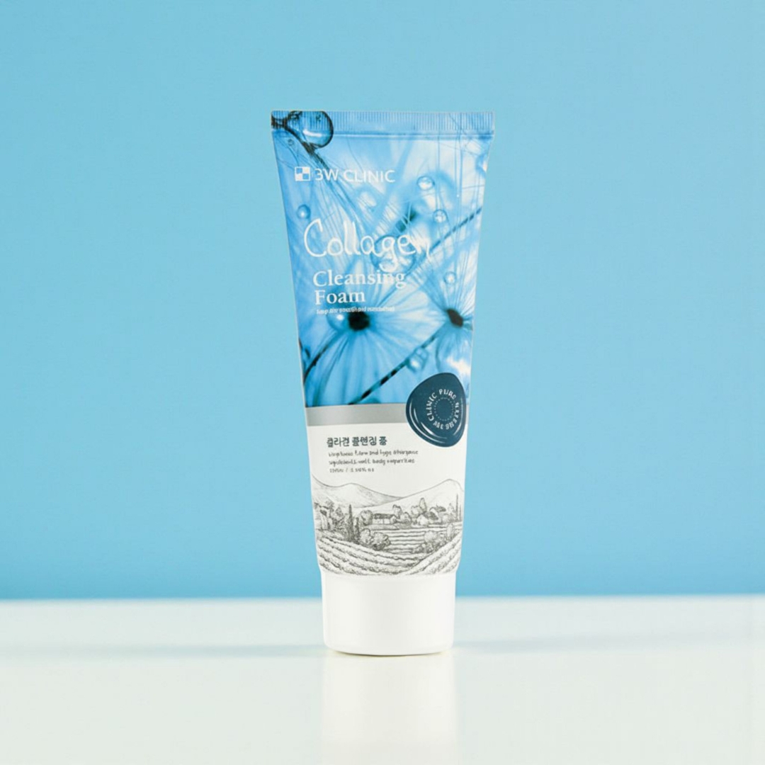 3W Clinic Collagen Cleansing Foam
